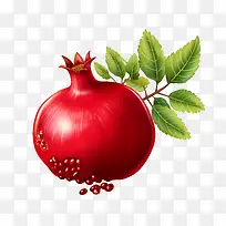 石榴-石榴红色成熟的水果石榴-空若网 石榴-石榴红色成熟的水果石榴-空若网