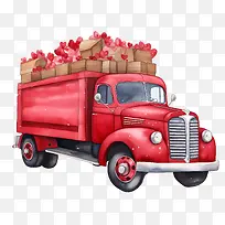 老式卡车-老式卡车卡车红色复古复古-空若网 老式卡车-老式卡车卡车红色复古复古-空若网
