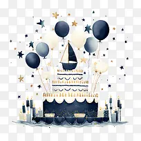 海军生日-生日蛋糕-空若网 海军生日-生日蛋糕-空若网