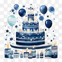 海军生日-生日蛋糕-空若网 海军生日-生日蛋糕-空若网