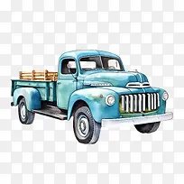 老式卡车-老式卡车卡车老式蓝色旧-空若网 老式卡车-老式卡车卡车老式蓝色旧-空若网