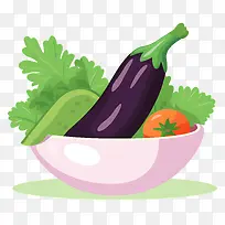 Ò»ÍëÊ߲ˡª×ÏÉ«ÇÑ×Ӻͷ¬ÇÑÊß²ËÍëµÄ¾²Ì¬Í¼Ïñ-¿ÕÈôÍø Ò»ÍëÊ߲ˡª×ÏÉ«ÇÑ×Ӻͷ¬ÇÑÊß²ËÍëµÄ¾²Ì¬Í¼Ïñ-¿ÕÈôÍø