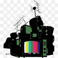 电视天线图标.手绘电视天线-空若网 电视天线图标.手绘电视天线-空若网