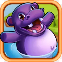 脊椎动物动画技术剪贴画-河马-空若网 脊椎动物动画技术剪贴画-河马-空若网