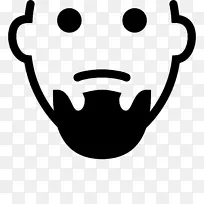 计算机图标笑脸头像设计-胡须和胡须-空若网 计算机图标笑脸头像设计-胡须和胡须-空若网