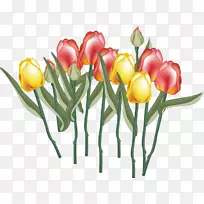 切花郁金香花束设计-郁金香-空若网 切花郁金香花束设计-郁金香-空若网