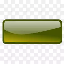 绿色矩形web按钮剪贴画.按钮-空若网 绿色矩形web按钮剪贴画.按钮-空若网
