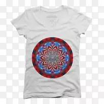 t恤电蓝钴蓝袖染料t恤印花-空若网 t恤电蓝钴蓝袖染料t恤印花-空若网