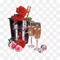 生日祝福-生日香槟酒-空若网 生日祝福-生日香槟酒-空若网