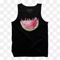 无袖T恤外套-甜瓜-空若网 无袖T恤外套-甜瓜-空若网