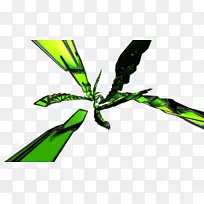 昆虫叶植物茎段艺术.3d-空若网 昆虫叶植物茎段艺术.3d-空若网