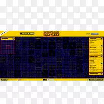 计算机软件显示设备多媒体区域字体-PAC MAN-空若网 计算机软件显示设备多媒体区域字体-PAC MAN-空若网