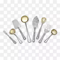 餐具、厨房用具、叉匙-银-空若网 餐具、厨房用具、叉匙-银-空若网