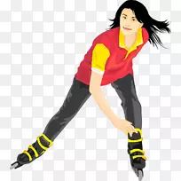 滑冰轮滑插图.花样滑冰材料-空若网 滑冰轮滑插图.花样滑冰材料-空若网