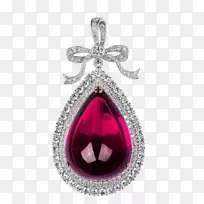 珠宝宝石电气石红色钻石宝石-空若网 珠宝宝石电气石红色钻石宝石-空若网