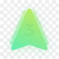 绿色三角形提尔-下一个按钮-空若网 绿色三角形提尔-下一个按钮-空若网