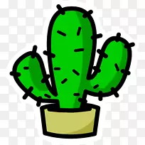 仙人掌科动画花梨剪贴画-空若网 仙人掌科动画花梨剪贴画-空若网