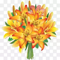 花束切花剪花艺术百合花-空若网 花束切花剪花艺术百合花-空若网