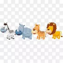 文字插图-卡通动物-空若网 文字插图-卡通动物-空若网