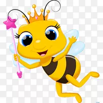 蜂后剪贴画-昆虫-空若网 蜂后剪贴画-昆虫-空若网
