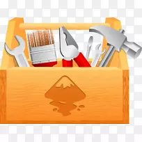工具箱剪贴画.橙色工具箱-空若网 工具箱剪贴画.橙色工具箱-空若网