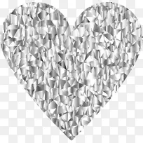 电脑图标心脏夹艺术宝石-空若网 电脑图标心脏夹艺术宝石-空若网