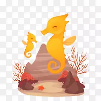 海马猫可爱-可爱的海马PNG透明-空若网 海马猫可爱-可爱的海马PNG透明-空若网