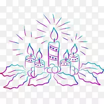 蜡烛生日蛋糕圣诞画夹艺术-蜡烛-空若网 蜡烛生日蛋糕圣诞画夹艺术-蜡烛-空若网