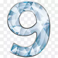 数字符号剪辑艺术-水晶-空若网 数字符号剪辑艺术-水晶-空若网