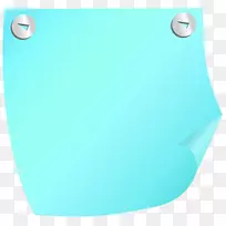 绿松石茶色便笺-空若网 绿松石茶色便笺-空若网