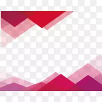 三角形-红色三角形边框-空若网 三角形-红色三角形边框-空若网
