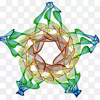 窗线对称叶夹艺术树顶-空若网 窗线对称叶夹艺术树顶-空若网