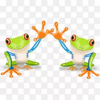 红眼睛树蛙澳大利亚绿色树蛙剪贴画快乐青蛙-空若网 红眼睛树蛙澳大利亚绿色树蛙剪贴画快乐青蛙-空若网