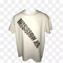 T恤袖米黄色字体鹿角-空若网 T恤袖米黄色字体鹿角-空若网