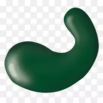 绿色水彩画笔画-空若网 绿色水彩画笔画-空若网