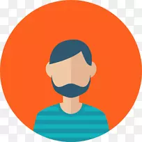 电脑图标化身用户-商务女性-空若网 电脑图标化身用户-商务女性-空若网