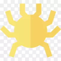 电脑图标剪贴画昆虫-空若网 电脑图标剪贴画昆虫-空若网