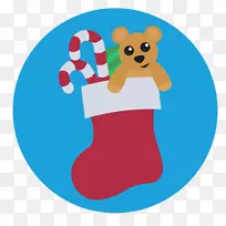 圣诞长袜电脑图标剪贴画鼻子-空若网 圣诞长袜电脑图标剪贴画鼻子-空若网