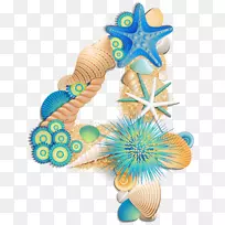 数字剪贴画-透明的4号海式PNG剪贴画-空若网 数字剪贴画-透明的4号海式PNG剪贴画-空若网