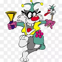 威尼斯狂欢节动画剪辑艺术卡通滑稽猫-空若网 威尼斯狂欢节动画剪辑艺术卡通滑稽猫-空若网