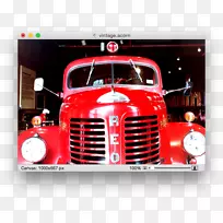 消防车.复古效果-空若网 消防车.复古效果-空若网