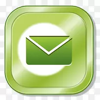电子邮件计算机图标.金属-空若网 电子邮件计算机图标.金属-空若网