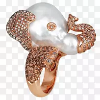 人体珠宝服装附件宝石胸针-章鱼鸟笼-空若网 人体珠宝服装附件宝石胸针-章鱼鸟笼-空若网