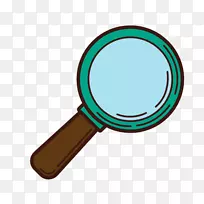 电脑图标放大玻璃剪辑艺术放大玻璃卡通-空若网 电脑图标放大玻璃剪辑艺术放大玻璃卡通-空若网