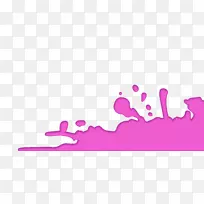 平面设计薰衣草紫墨水飞溅-空若网 平面设计薰衣草紫墨水飞溅-空若网