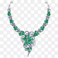 珠宝首饰珠宝宝石手绘项链-空若网 珠宝首饰珠宝宝石手绘项链-空若网