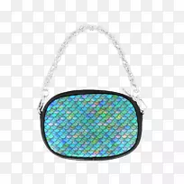 手袋绘制绿松石-美人鱼鳞片-空若网 手袋绘制绿松石-美人鱼鳞片-空若网