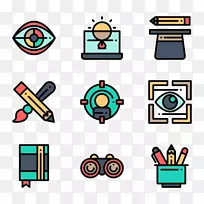 计算机图标设计-思维-空若网 计算机图标设计-思维-空若网