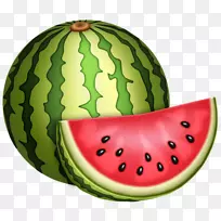 西瓜水果画.卡通西瓜-空若网 西瓜水果画.卡通西瓜-空若网