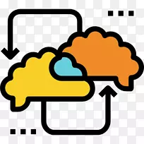 电脑图标剪辑艺术-头脑风暴-空若网 电脑图标剪辑艺术-头脑风暴-空若网